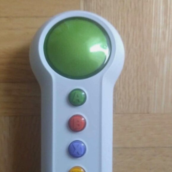 Xbox 360 wireless controller Big Button Green and White - Picture 1 of 2